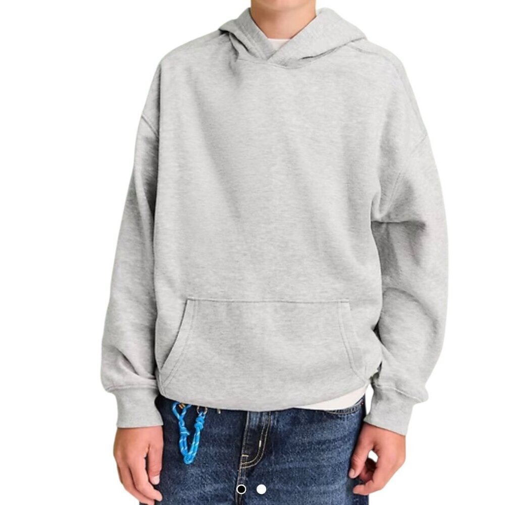 Old Navy Boys Gray Oversized Pullover Hoodie XXL (18) NWT
